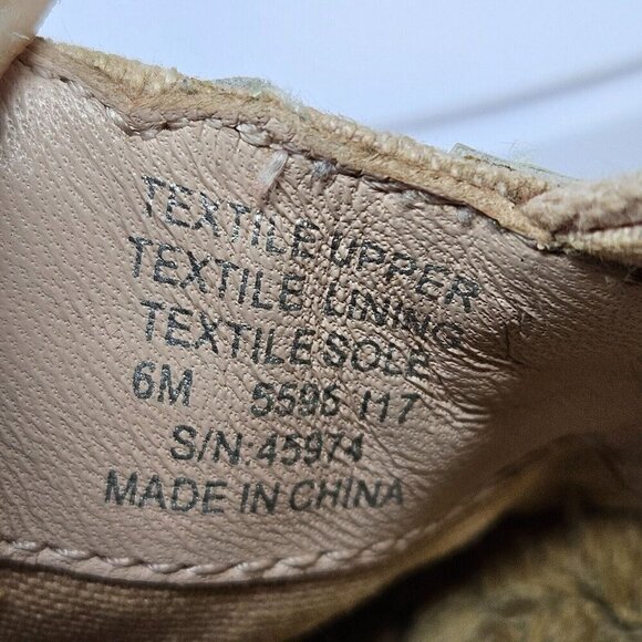 Tory Burch Poppy Espadrille Flats Shoes Pink Women’s Size 6 Preppy Spring Summer - Picture 11 of 15